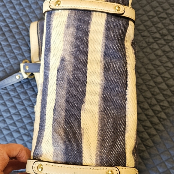 Authentic  Coach Audrey canvas large tote  #19574 EUC RARE  V-G - Picture 7 of 12